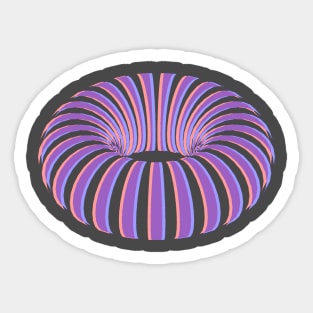 Double Vision Donut Sticker